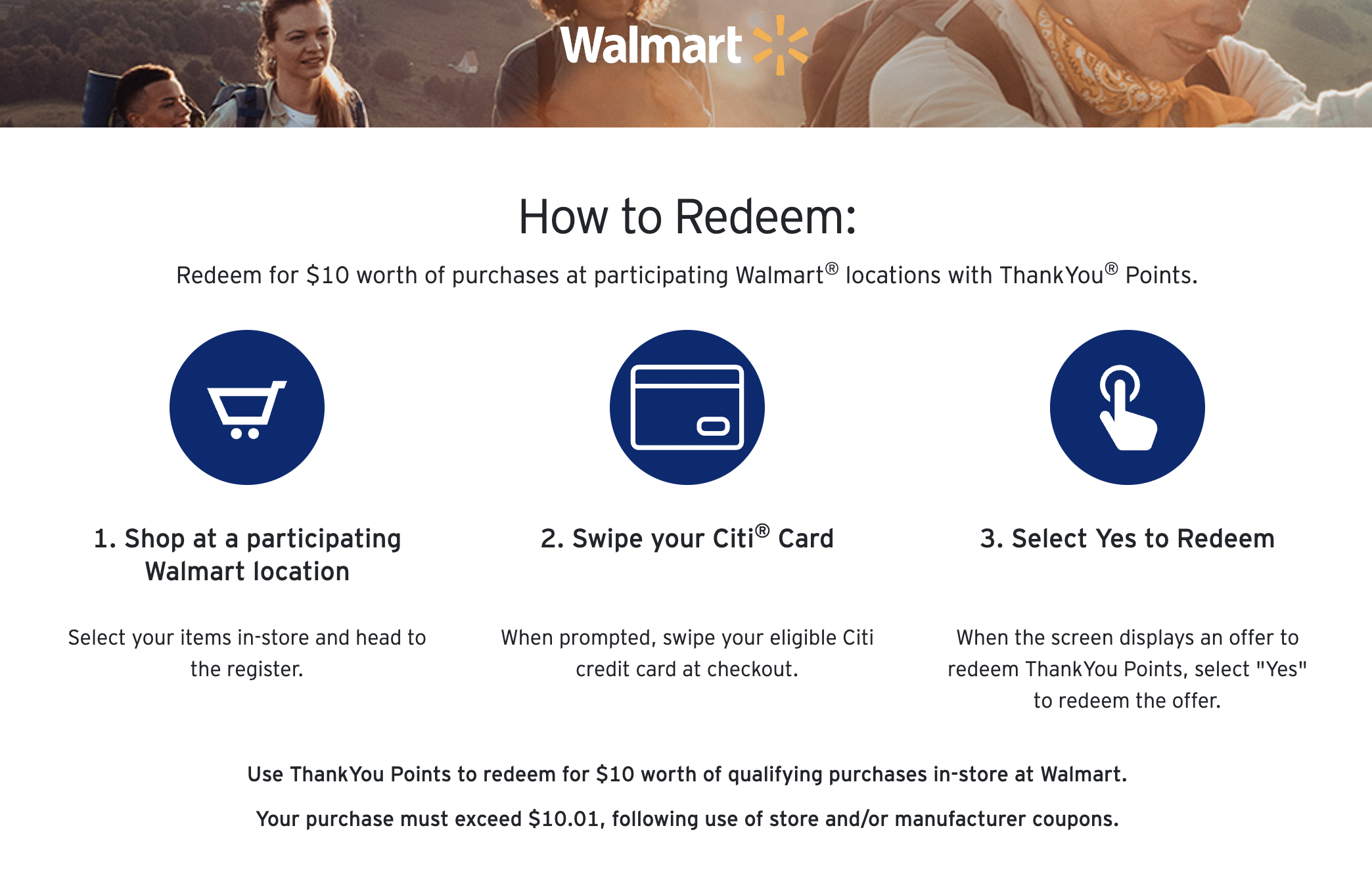 You are currently viewing You can now redeem your Citi points at Walmart, but you probably shouldn’t