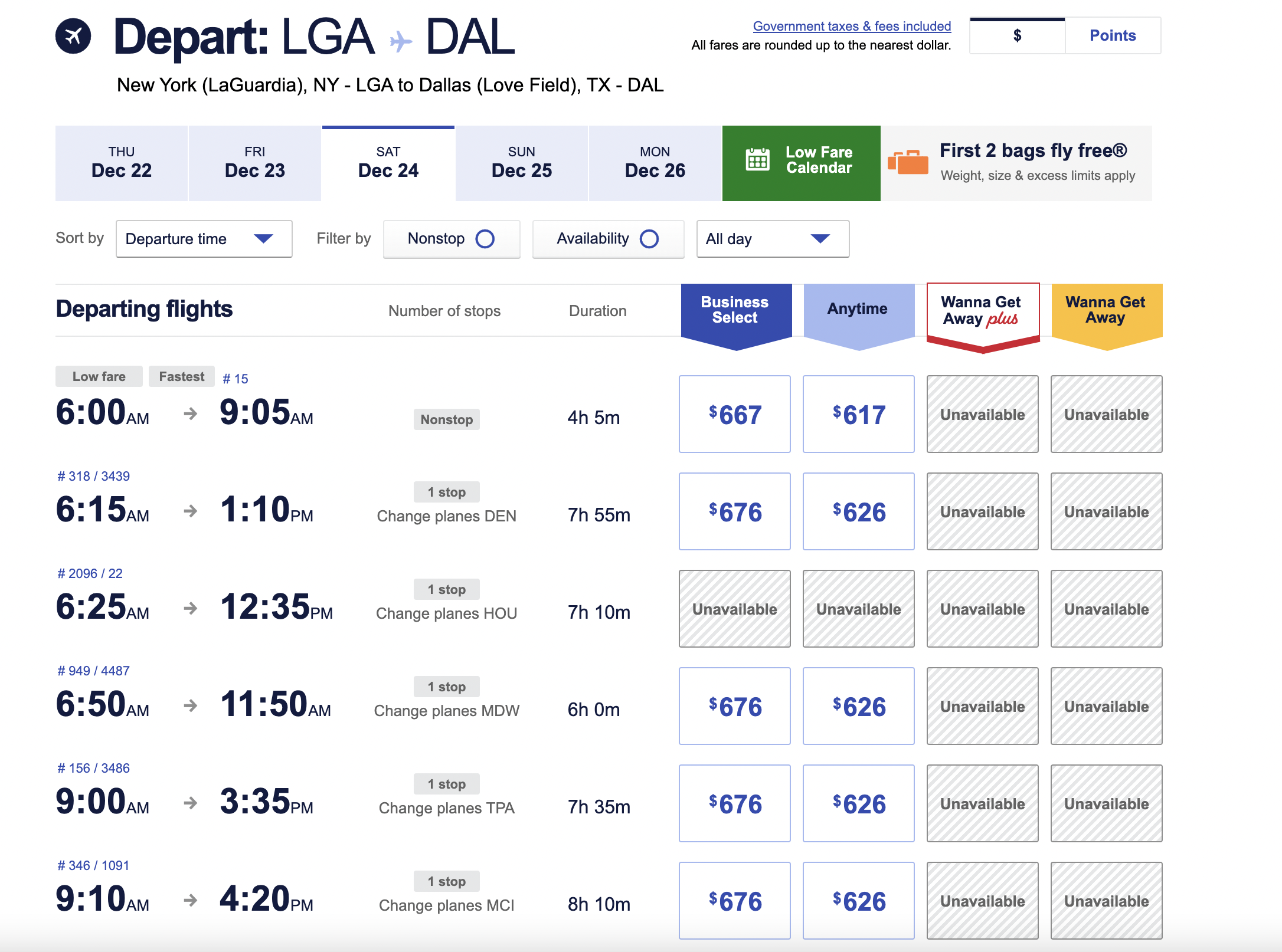 You are currently viewing Southwest deal: Get 25% off one-way trips for Christmas and New Year’s Eve travel