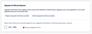 Read more about the article Good news: You can now redeem Delta upgrade certificates online