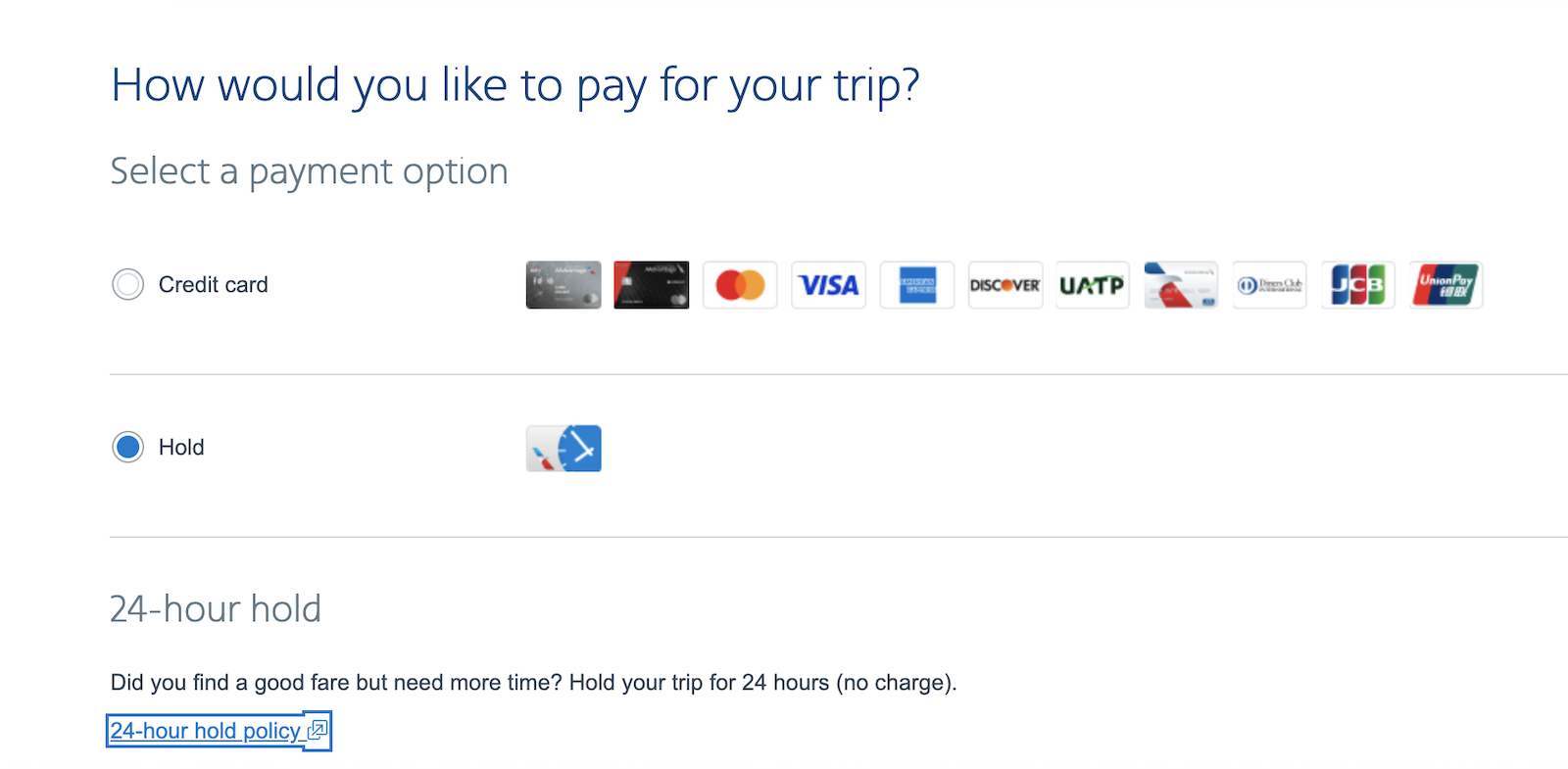 You are currently viewing American Airlines restores free 24-hour hold option