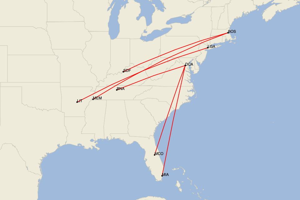 You are currently viewing Delta adds 6 new routes that go head-to-head against American