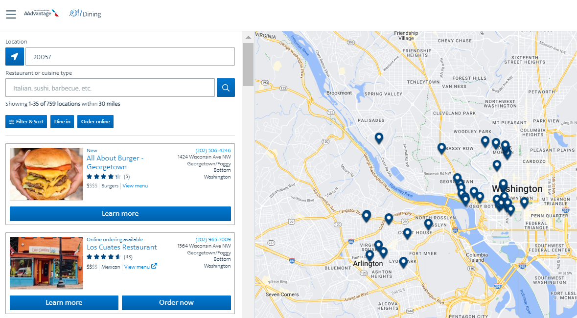 You are currently viewing Earn American miles (and Loyalty Points) while you eat with the AAdvantage Dining portal