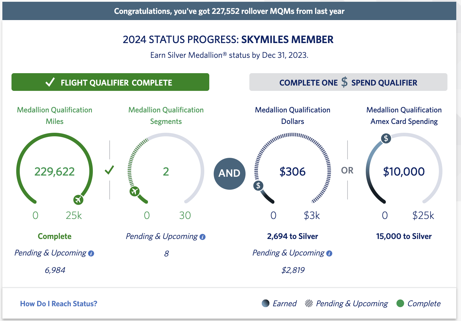 Read more about the article Delta makes it easier to track Medallion status progress with a new account dashboard