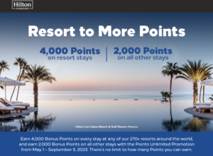 Read more about the article Earn Hilton Honors bonus points with new summer promo