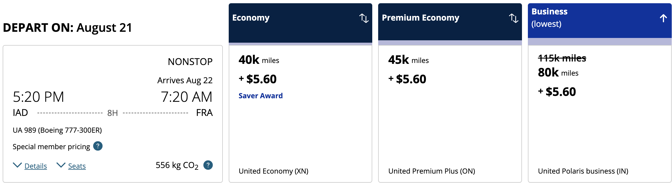 Read more about the article A heartbreaking day for MileagePlus members as United devalues Europe saver awards by 33%