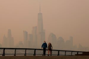 Read more about the article Canadian wildfire smoke continues to cause flight delays on East Coast