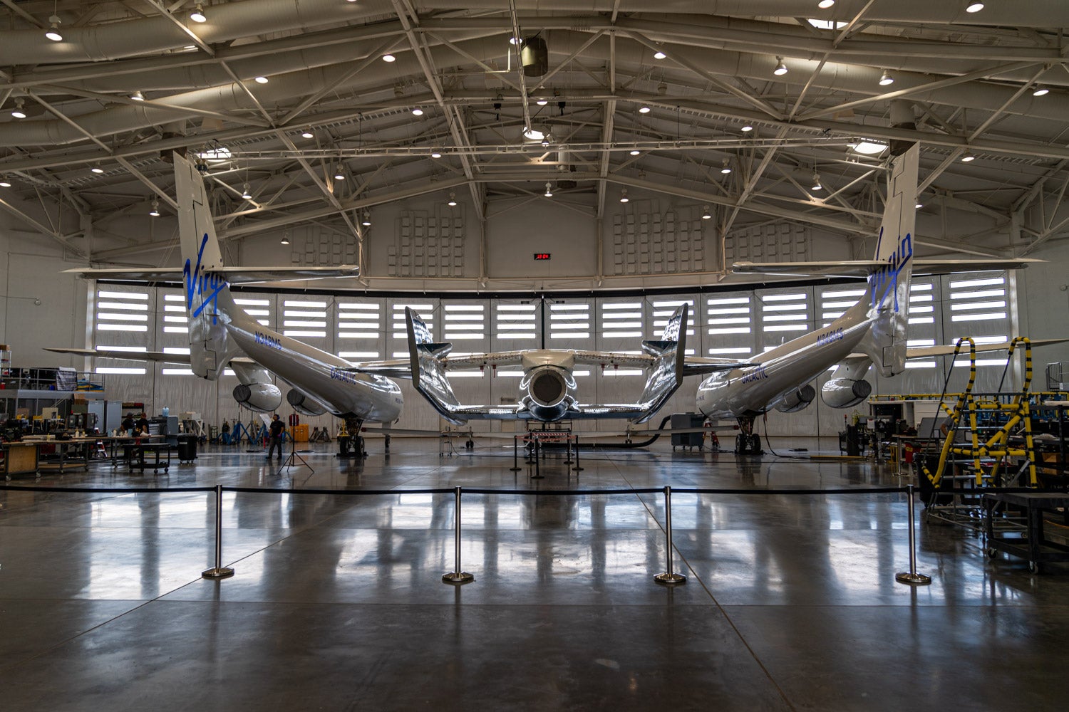 Read more about the article What it’s like to watch a space launch from Virgin Galactic’s spaceport