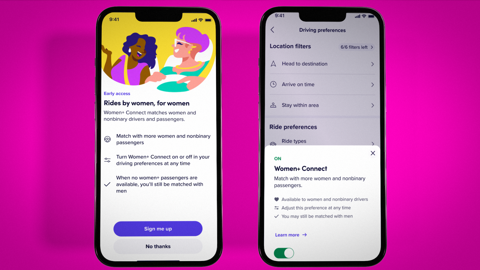 You are currently viewing Lyft’s newest program matches women and nonbinary riders and drivers