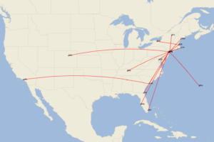 Read more about the article JetBlue cuts 14 routes, drops a city in big network shake-up