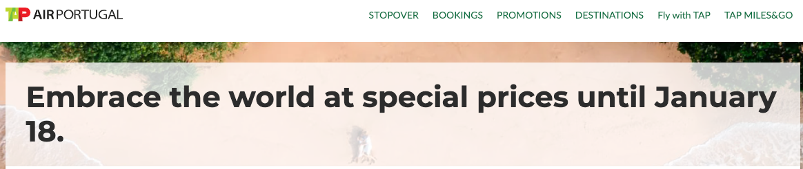 Read more about the article TAP Air Portugal has discounted round-trip flights to Europe under $400