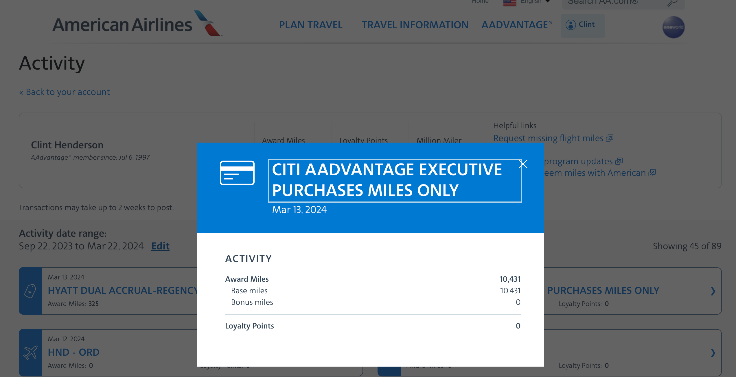 Read more about the article Yes, your American AAdvantage Loyalty Points are still coming: Here’s what we know