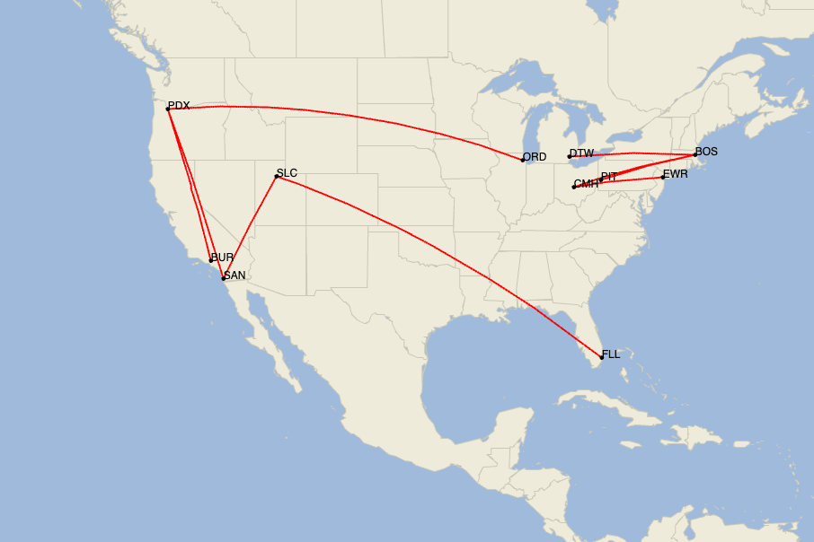 Read more about the article Spirit adds 9 new routes in latest network adjustment