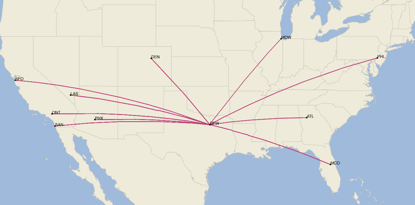 Read more about the article Frontier to launch 8 new routes this summer, bolstering DFW presence