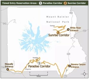 Read more about the article Mount Rainier joins the parade of National Parks requiring reservations: Here’s what you need to know