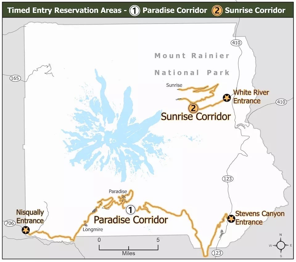 You are currently viewing Mount Rainier joins the parade of National Parks requiring reservations: Here’s what you need to know