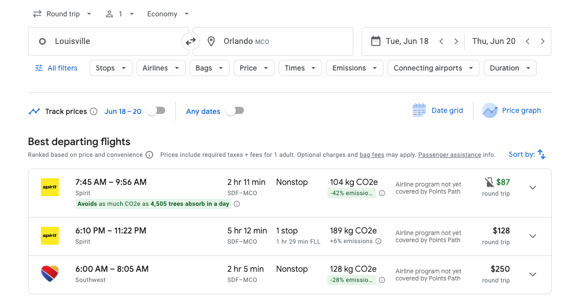 You are currently viewing We ‘luv’ to see it: Southwest fares now displaying in Google Flights