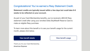 Read more about the article How I get this monthly credit on my Delta Amex without even trying