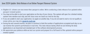 Read more about the article Online passport renewals have resumed – here’s what to know