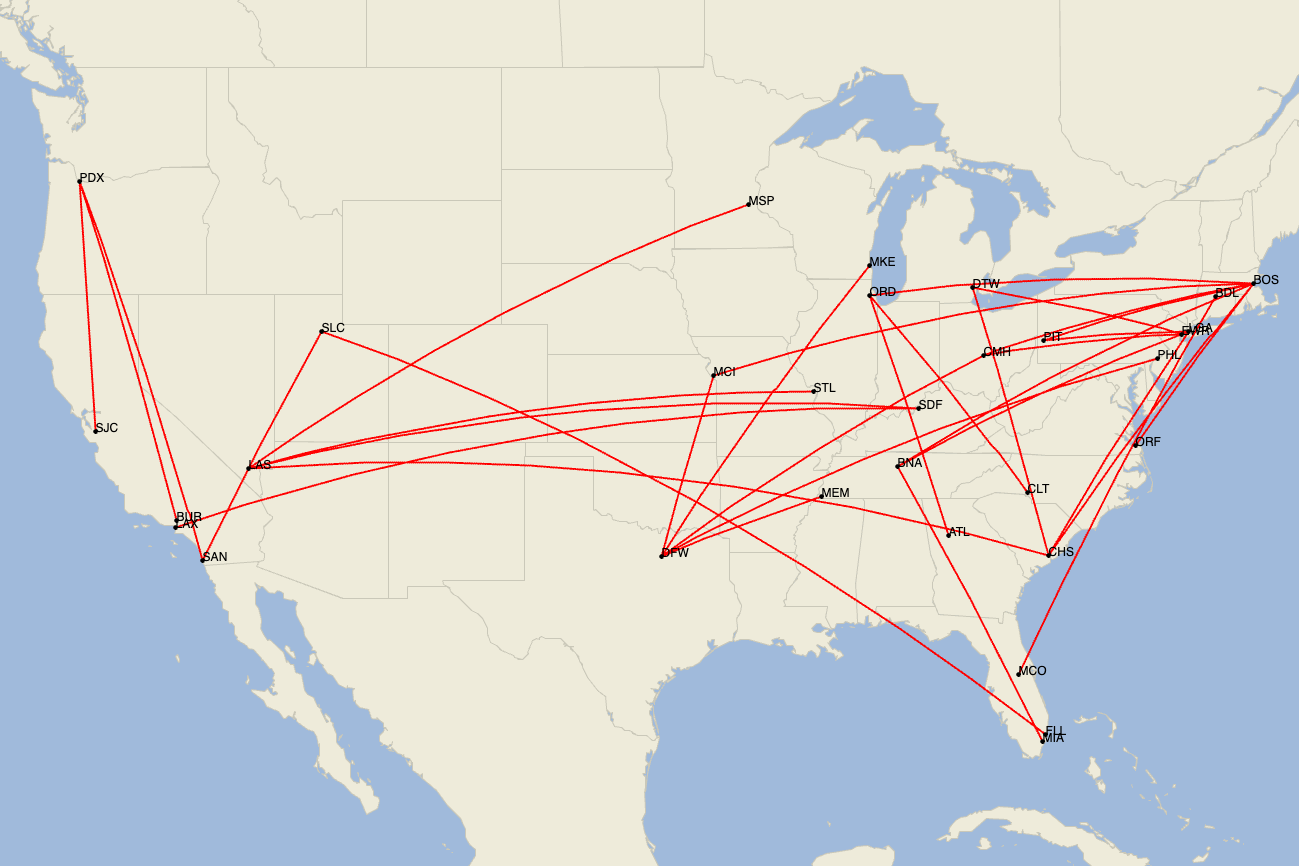 You are currently viewing Spirit Airlines cuts 32 routes in latest network shake-up