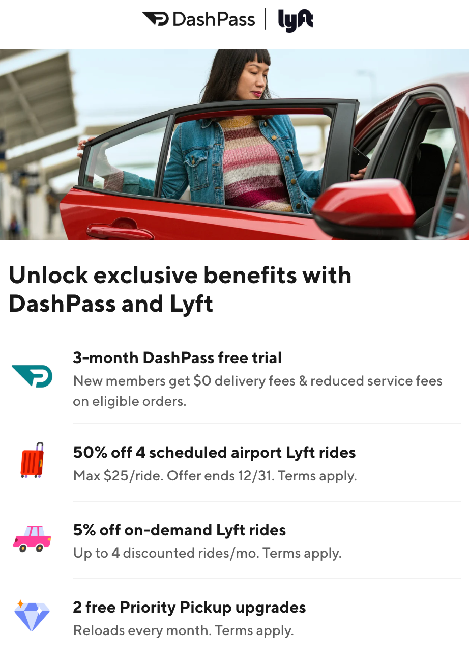 You are currently viewing Save on airport rides with this DashPass and Lyft promo