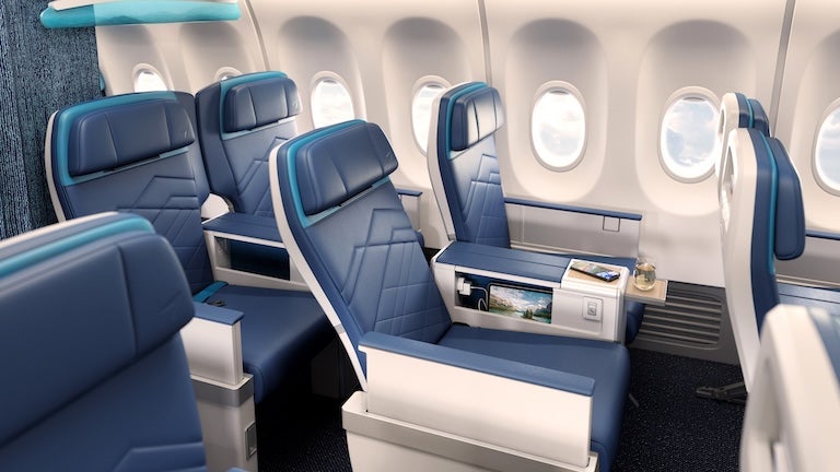 You are currently viewing WestJet to retrofit some cabins where reclining seats may cost more