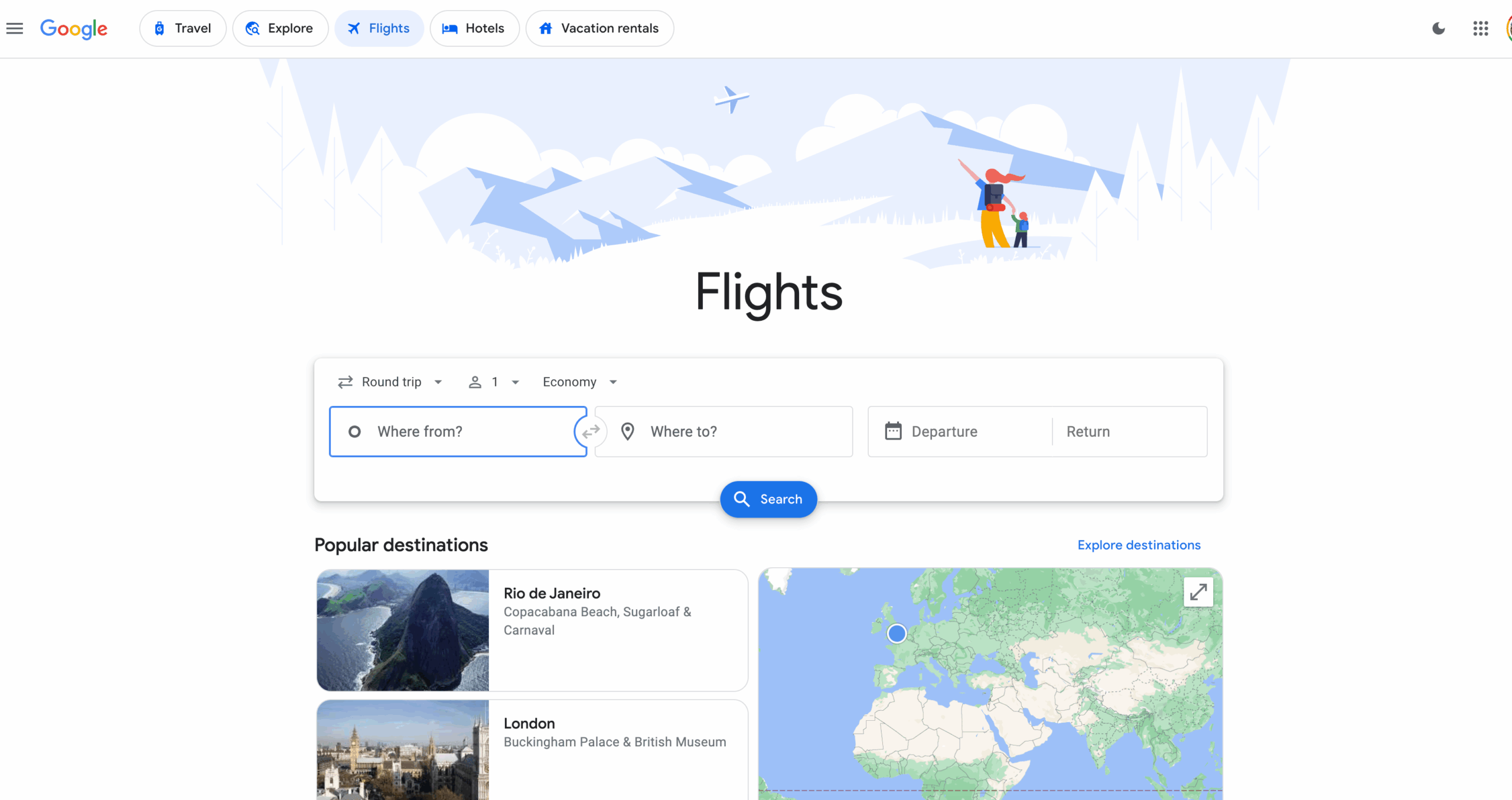 You are currently viewing New tools: How to use Google Flights to find cheap flights