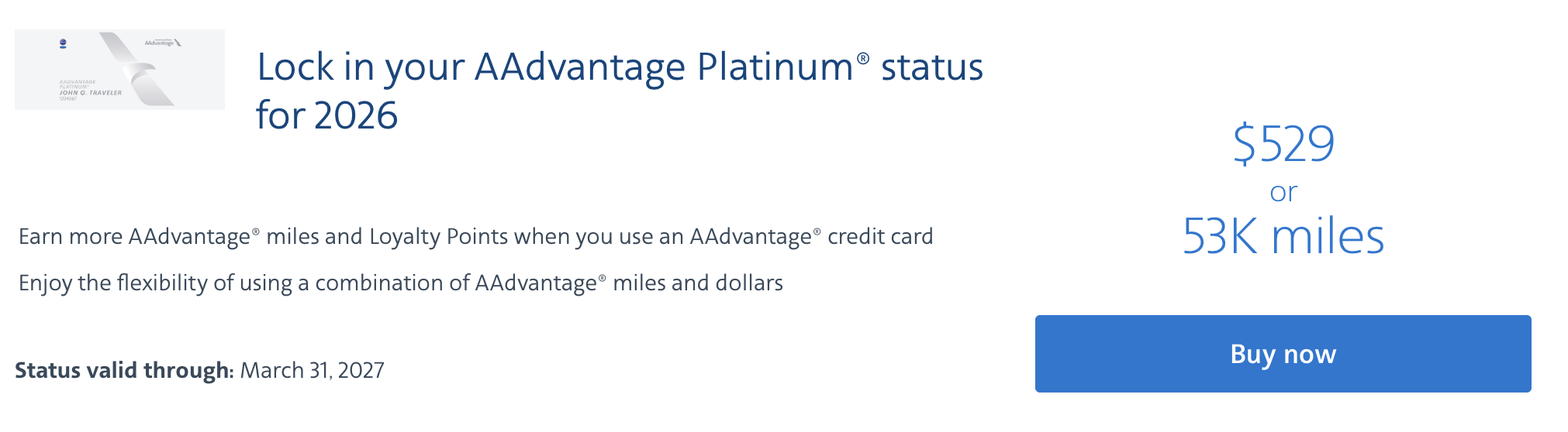 You are currently viewing American Airlines buy-up status offers for 2026: Are they worth it (and how to check yours)?