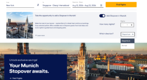 Read more about the article New program allows Lufthansa passengers to turn a Munich layover into a mini-vacation