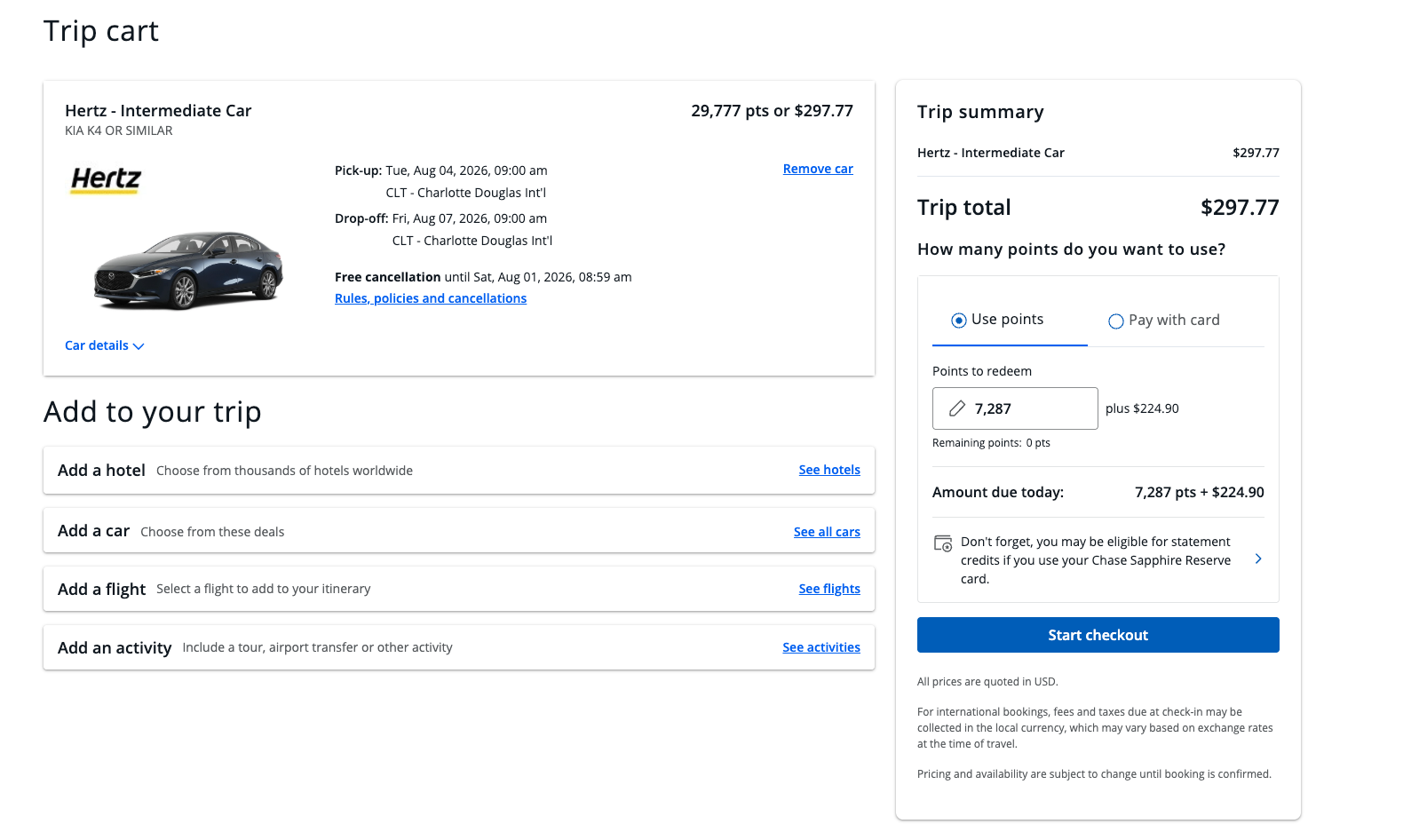 You are currently viewing Why the Chase Sapphire Reserve is the best premium card for rental cars