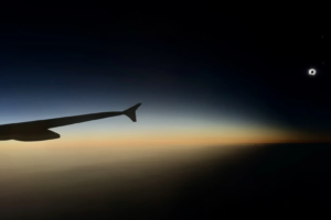 Read more about the article I paid $3 for the best eclipse view on Earth — and it was from a plane