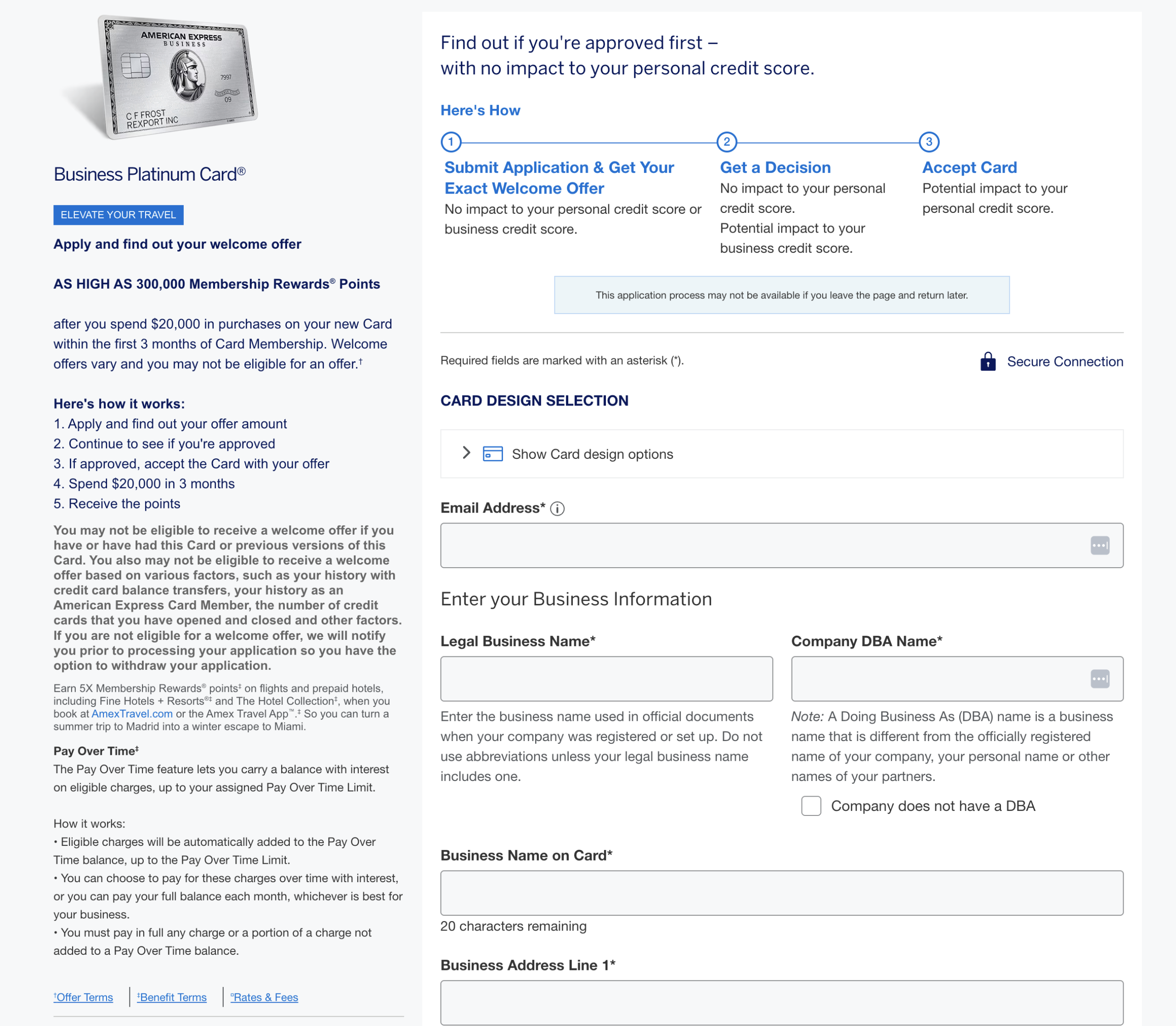 You are currently viewing How to apply for an Amex business card