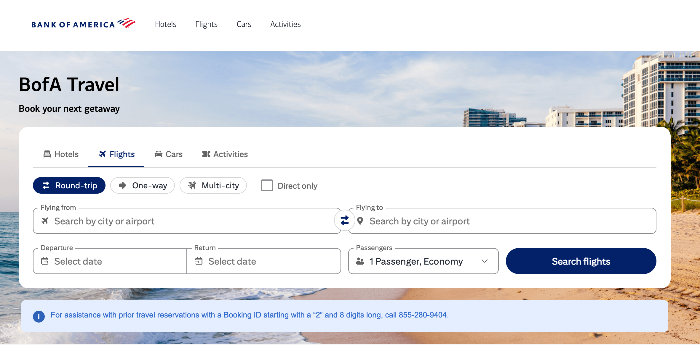 You are currently viewing Bank of America Travel Center guide: How to book travel and redeem rewards
